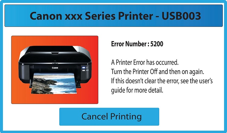 Canon Mp610 Printer Error Has Occurred
